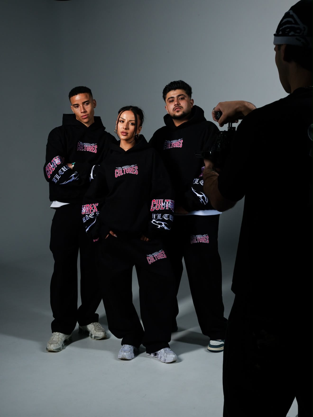 Studio portrait production